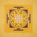 Golden Sri Yantra