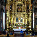 Kirchengold in Quito.