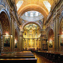 Kirchengold in Quito.