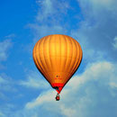 Ballonbesuch.