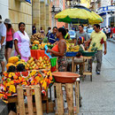 Menschen in Cartagena.