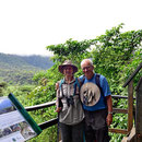 Und das sind wir am Mirador.