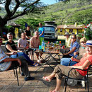 Die Geburtstagsrunde auf der Finca Sommerwind.