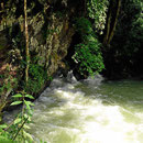 AuLanquin tritt ein kompletter Fluss heraus.