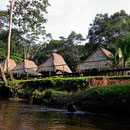 Da ist die Guyabeno River Lodge.