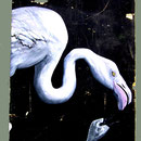 "Refugium", Acryl auf Holz, 2007, stolen 2008