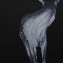 "blck I", 1,25x0,90m, Öl & Acryl auf Nessel, 2013