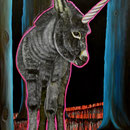 "goodbye horses", 1,60 x 1,25m, Öl & Acryl auf Leinwand, 2017