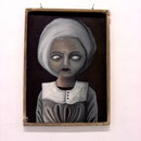 "Tristessa", Acryl auf Holz, 2005