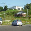 ３９３　キャピタルホテル１０００から見た高田高校