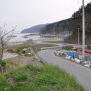 ００１９　漁協漁村センターから見た海岸部の被害