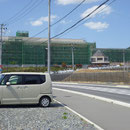 ０８６　補修工事中の女川病院と介護施設