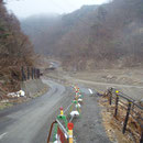 普代～田野畑間の道路の被害状況