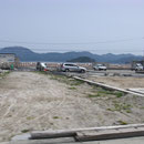 3900 山田町中央町付近の防潮堤の被災状況