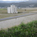 ３９０　ＢＴＲ陸前高田駅から見た米沢商会