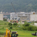 １６４５　田之浜の防潮堤工事