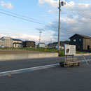 １３５８　浜風きらら前（住宅が建ち秋葉神社は見えなくなった）