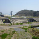 ７９９　米田地区の高台から沿岸方向を見る