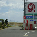 ７２７　四倉のコメリ（後方は防潮堤の工事）