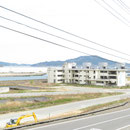 ６５３　今泉の高台から（旧・気仙中学）