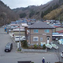 普代村太田名部地区の住宅側、被害なし。