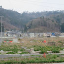 ２３４７　田ノ浜地区の被害を受けていない住居地区（高台移転か？）