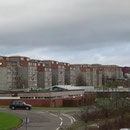 Vue de South Carbrain à partir de la gare ferroviaire