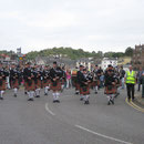 Défilé dans la ville d'Oban durant les Highland Games 2007.