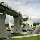 Vue globale de la roue de Falkirk