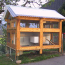 Kaninchenstall "Luxus"