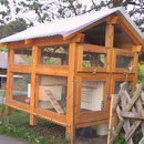 Kaninchenstall "Luxus"