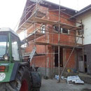 Fassade Anbau Außenputz KZP vorher