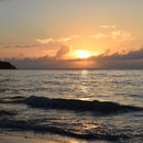 2017_03_18 Insel Mahé- Sonnenuntergang am Coral Strand