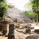 Ruines du site archéologique maya de Coba, Mexique