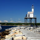 Phare "Gloucester Breakwater", Gloucester, Massachusetts