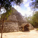 Ruines du site archéologique maya de Coba, Mexique