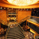 L'escalier du casino sur le MSC Magnifica