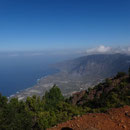Blick nach El Golfo und Frontera