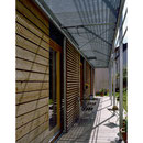 terrasse mit holzdeck