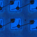 blaue Chipled von Gree