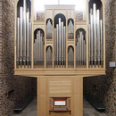 Die fertige Orgel