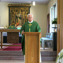 Sonntagsmesse mit P. Erwin im Pfarrhaus