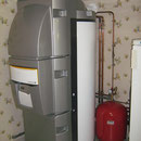 Chaudière gaz condensation DE DIETRICH Innovens intégrée sur système solaire combiné QUADRO 750 litres 4 panneaux