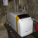 Chaudière fioul condensation DE DIETRICH GTU C 120 35 kW avec régulation en fonction de la température extérieure