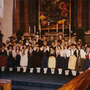 Adventkranzweihe im Salzburger Dom 1981