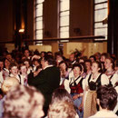 Beim Chorwettbewerb in Nancy, Frankreich 1985