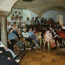 Chorprobe am Faschingsdienstag, 14.02.1988