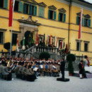 Brauchtumstage in Hellbrunn mit der Trachtenmusikkapelle Aigen, 01.10.2000