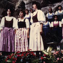 Waldorfer Sängerinnen beim Hellbrunner Volksliedsingen, 1986