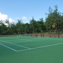 Court de tennis privé